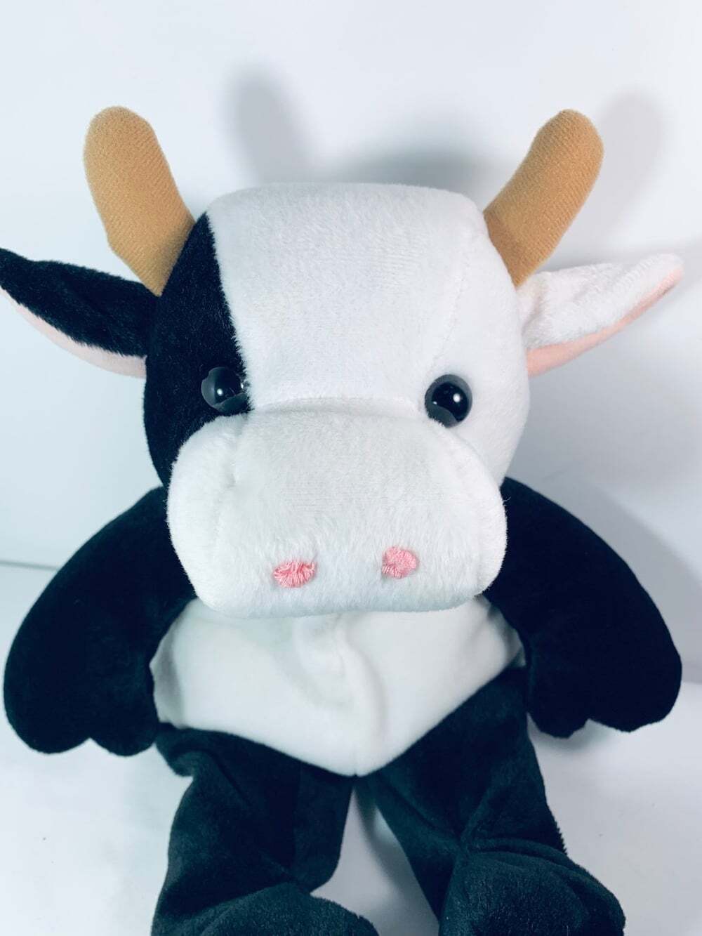 Kellytoy Bean Pal Cow plush stuffed animal